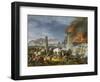 The Attack and Taking of Ratisbon, 23rd April 1809, 1810-Charles Thevenin-Framed Giclee Print