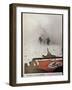 The Attack into the Unknown', German Troops Advancing on Stalingrad, from 'Signal'-null-Framed Giclee Print