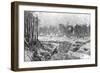 The Attack of the German Trenches at Nogent-L'Abbesse, Rheims Front, 24th September 1914-Richard Caton Woodville II-Framed Giclee Print