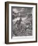 The Attack on a Train at Holfontein-George Soper-Framed Giclee Print