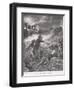 The Attack on a Train at Holfontein-George Soper-Framed Giclee Print