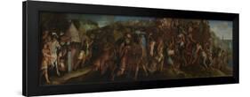 The Attack on Cartagena, after 1566-Giulio Licinio-Framed Giclee Print