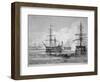 The Attack on Sullivan's Island, June 28th 1776-American School-Framed Giclee Print