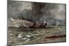 The Attack on the German Positions North of the Aisne, 16th April 1917-Francois Flameng-Mounted Giclee Print