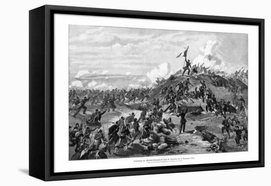 The Attack on the Malakoff, 1900-William Simpson-Framed Stretched Canvas