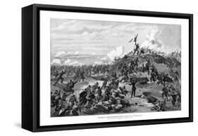 The Attack on the Malakoff, 1900-William Simpson-Framed Stretched Canvas