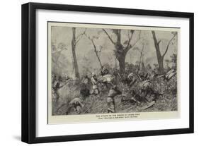 The Attack on the Massais at Agare Gobit-null-Framed Giclee Print