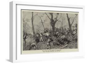 The Attack on the Massais at Agare Gobit-null-Framed Giclee Print