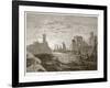 The Attack on the Piraeus (Litho)-English-Framed Giclee Print