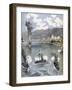 The Attack on Valparaiso, the Chilean Revolution, 1891-null-Framed Giclee Print