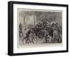 The Attempt on the Life of the Shah in Paris-Paul Destez-Framed Giclee Print