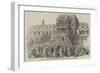 The Attempt to Assassinate King Louis Philippe, at the Tuileries-null-Framed Giclee Print