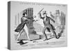 The Attempted Assassination of General Andrew Jackson-American School-Stretched Canvas