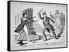 The Attempted Assassination of General Andrew Jackson-American School-Framed Stretched Canvas