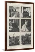 The Attempted Assassination of President Mckinley-null-Framed Giclee Print