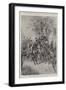 The Attempted Assassination of the Shah in Paris-Paul Frenzeny-Framed Giclee Print
