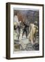 The Attempted Suicide of Samori Ture, 1899-F Meaulle-Framed Giclee Print