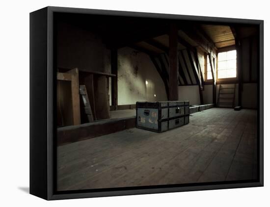 The Attic of Anne Frank House, Amsterdam, Holland-Christina Gascoigne-Framed Stretched Canvas