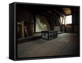 The Attic of Anne Frank House, Amsterdam, Holland-Christina Gascoigne-Framed Stretched Canvas