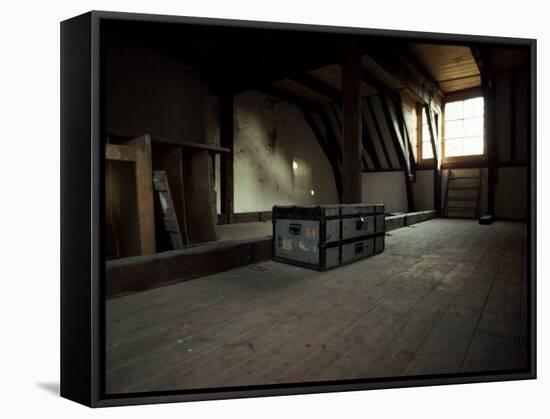 The Attic of Anne Frank House, Amsterdam, Holland-Christina Gascoigne-Framed Stretched Canvas