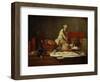 The Attributes of the Arts and Their Rewards, Painted for Catherine the Great, 1766-Jean-Baptiste Simeon Chardin-Framed Premium Giclee Print