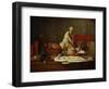 The Attributes of the Arts and Their Rewards, Painted for Catherine the Great, 1766-Jean-Baptiste Simeon Chardin-Framed Giclee Print