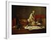 The Attributes of the Arts and Their Rewards, Painted for Catherine the Great, 1766-Jean-Baptiste Simeon Chardin-Framed Giclee Print