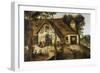 The Auberge Saint-Michel-Hendrik Avercamp-Framed Premium Giclee Print