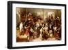 The Auction, 1863-John Morgan-Framed Giclee Print