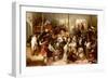 The Auction, 1863-John Morgan-Framed Giclee Print