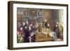 The Auction, 1910-Carl Johann Spielter-Framed Giclee Print