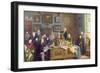The Auction, 1910-Carl Johann Spielter-Framed Giclee Print