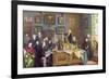 The Auction, 1910-Carl Johann Spielter-Framed Giclee Print