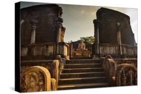 The Audience Hall in the Ancient City in Polonnaruwa-Alex Saberi-Stretched Canvas