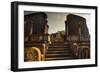 The Audience Hall in the Ancient City in Polonnaruwa-Alex Saberi-Framed Photographic Print