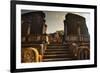 The Audience Hall in the Ancient City in Polonnaruwa-Alex Saberi-Framed Photographic Print