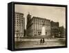 The Auditorium in Chicago, Circa 1890-null-Framed Stretched Canvas