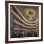 The Auditorium of the Old Castle Theatre, 1887/88-Gustav Klimt-Framed Giclee Print