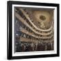 The Auditorium of the Old Castle Theatre, 1887/88-Gustav Klimt-Framed Giclee Print