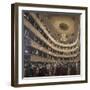 The Auditorium of the Old Castle Theatre, 1887/88-Gustav Klimt-Framed Giclee Print