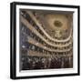 The Auditorium of the Old Castle Theatre, 1887/88-Gustav Klimt-Framed Giclee Print