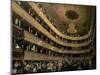 The Auditorium of the Old Castle Theatre, 1888-Gustav Klimt-Mounted Premium Giclee Print