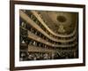 The Auditorium of the Old Castle Theatre, 1888-Gustav Klimt-Framed Giclee Print