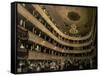 The Auditorium of the Old Castle Theatre, 1888-Gustav Klimt-Framed Stretched Canvas