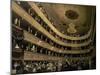 The Auditorium of the Old Castle Theatre, 1888-Gustav Klimt-Mounted Giclee Print