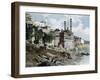 The Aurangzeb Mosque, Varanasi, India, C1890-null-Framed Giclee Print