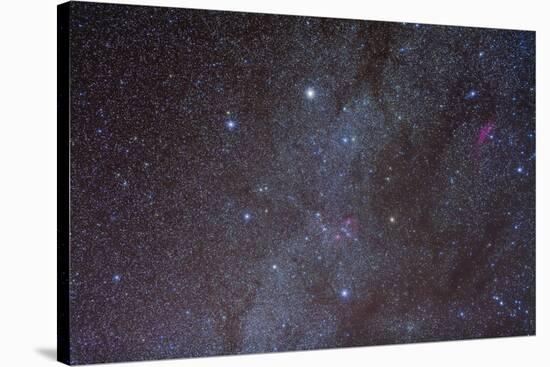 The Auriga Constellation Showing Lanes of Dark Nebulosity-null-Stretched Canvas