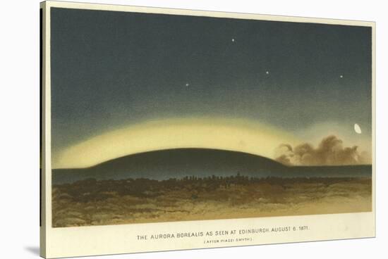 The Aurora Borealis as Seen at Edinburgh, 6 August 1871-null-Stretched Canvas