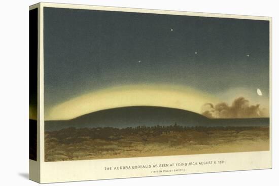 The Aurora Borealis as Seen at Edinburgh, 6 August 1871-null-Stretched Canvas