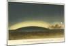 The Aurora Borealis as Seen at Edinburgh, 6 August 1871-null-Mounted Giclee Print